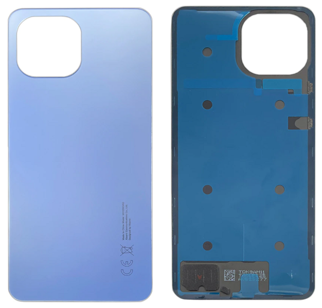 Xiaomi Mi 11 Lite-Battery Cover- Blue