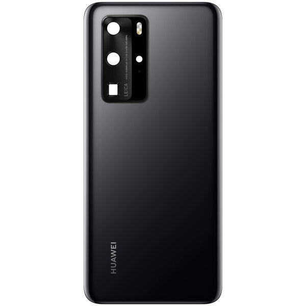 Huawei P40 Pro-Battery Cover- Black 