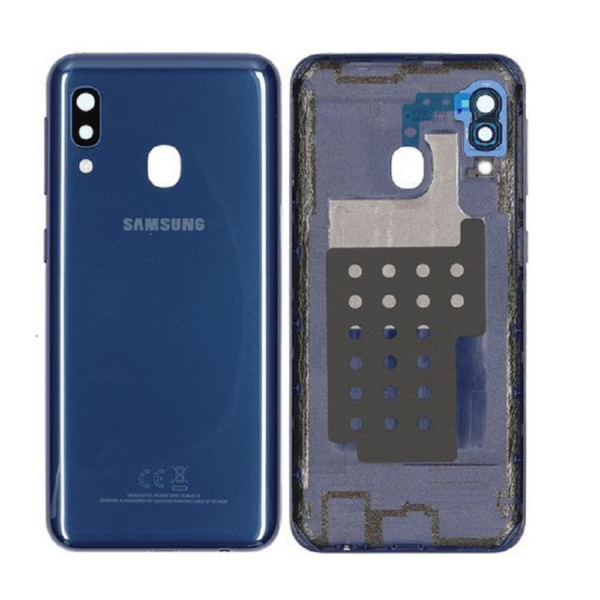 Samsung Galaxy A20E SM-A202F-Battery Cover- Blue