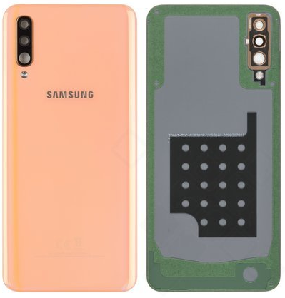 Samsung Galaxy A50 SM-A505F-Battery Cover- Coral