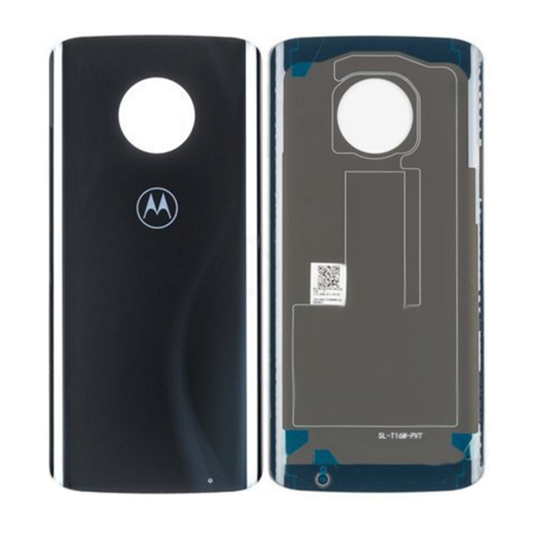 Motorola Moto G6 Plus-Battery Cover- Black