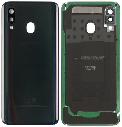 Samsung Galaxy A40 SM-A405F-Battery Cover- Black