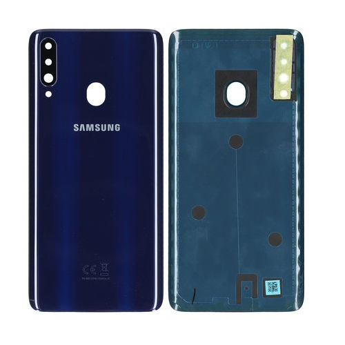 Samsung Galaxy A20S SM-A207F-Battery Cover- Blue
