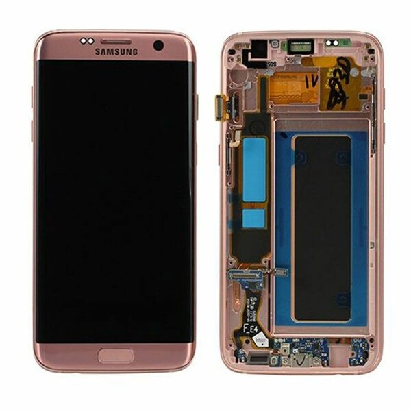 Samsung Galaxy S7 Edge SM-G935F-LCD Display Module- Rose Gold