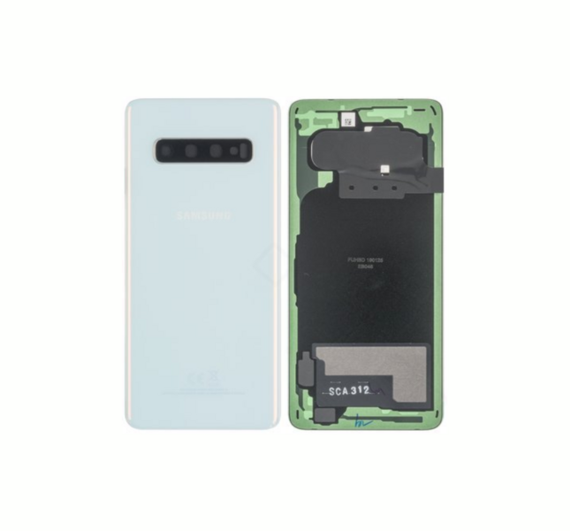 Samsung Galaxy S10 G973F-Battery Cover- Prism White