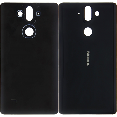 Nokia 8 Sirocco TA-1005-Battery Cover- Black