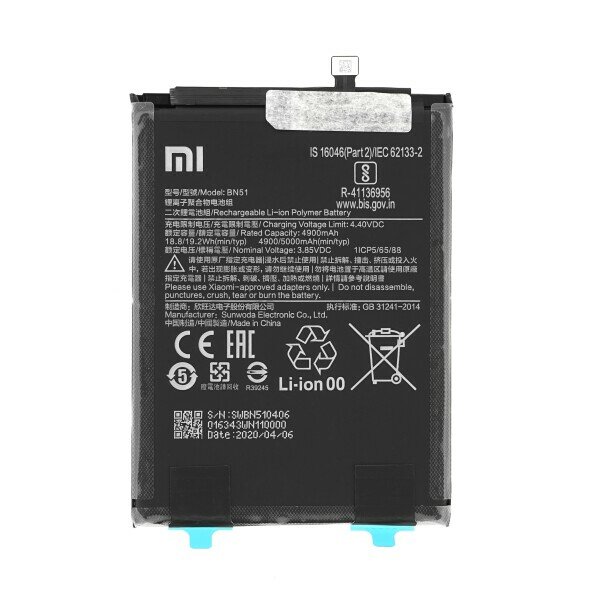 Xiaomi Redmi 8A-Battery-BN51- 5000mAh
