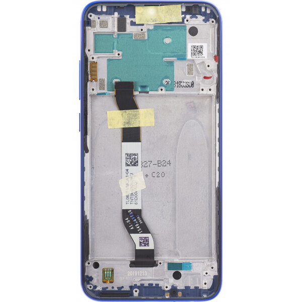 Xiaomi Redmi Note 8-LCD Display + Digitizer With Frame- Blue