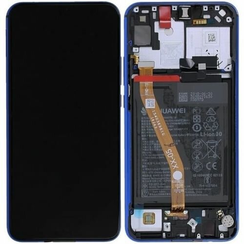 Huawei Psmart Z -LCD Display Module + Battery- Blue