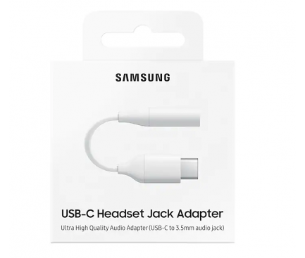 Samsung USB-C To Headset Jack Adapter EE-UC10JUWEGWW White- EU Blister