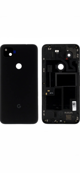 Google Pixel 4A 4G-Battery Cover- Just Black