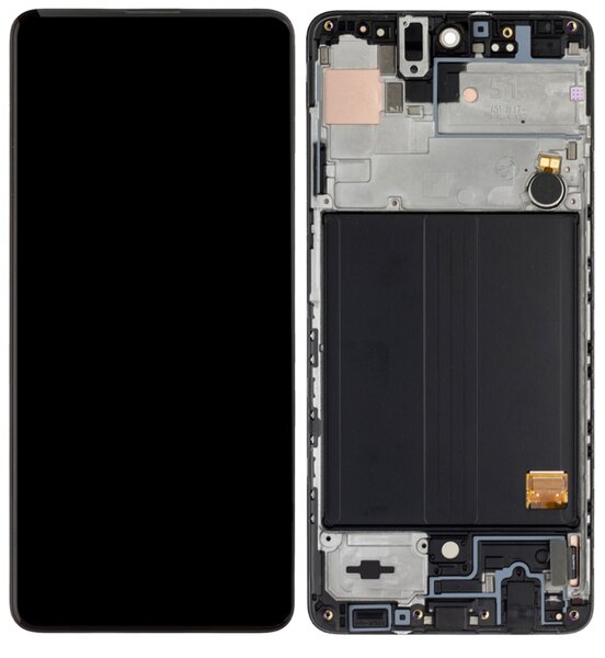 Samsung Galaxy A51 SM-A515F-Display + Frame Oled- Black