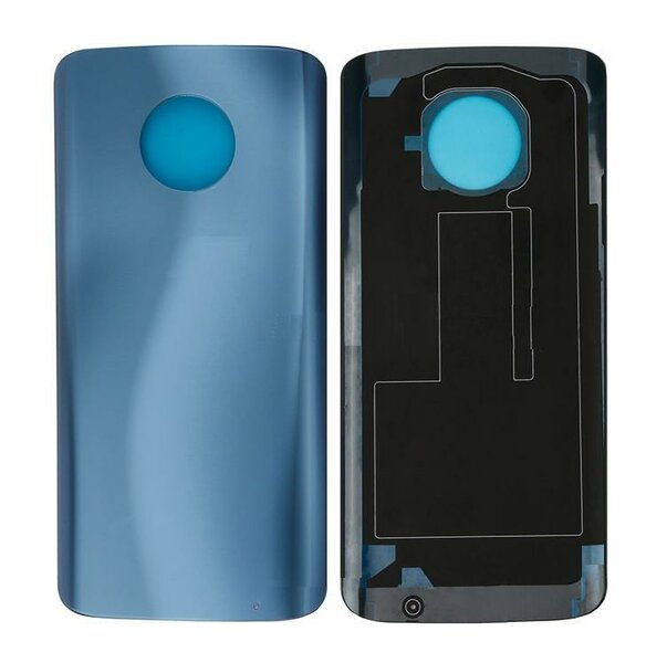 Motorola Moto G6 Plus-Battery Cover- Blue