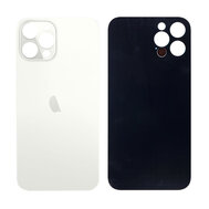 For iPhone 12 Pro Max Back Glass- Silver