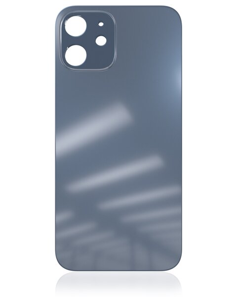For iPhone 12 Back Glass- Blue