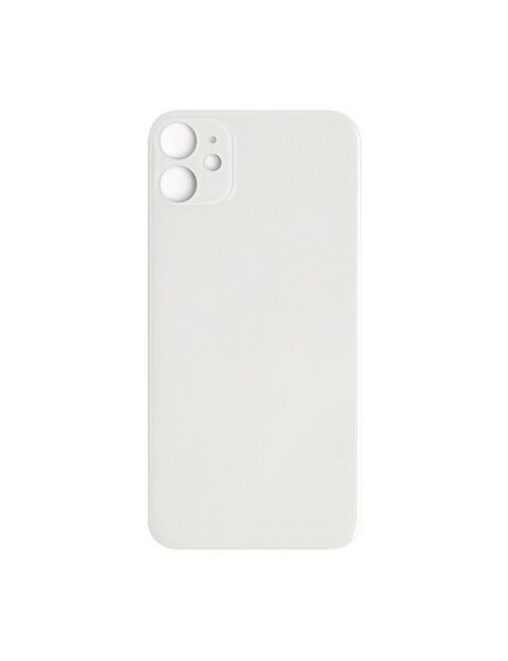 For iPhone 11 Back Glass- White
