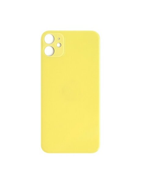 For iPhone 11 Back Glass- Yellow