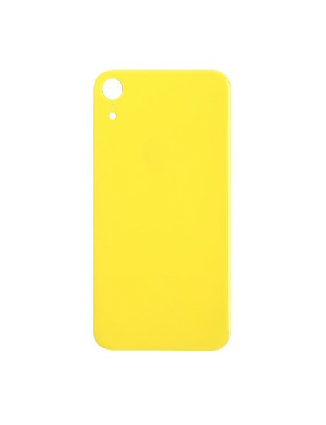 For iPhone XR Back Glass- Yellow