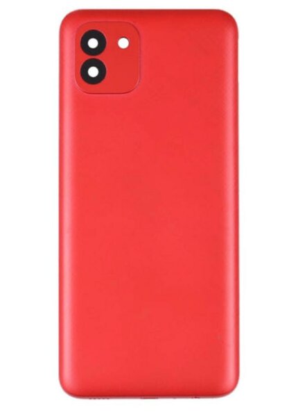 Samsung Galaxy A03 2022 SM-A035G-Battery Cover- Red