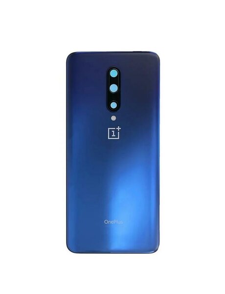 OnePlus 7 Pro-Battery Cover Pulled- Dark Blue