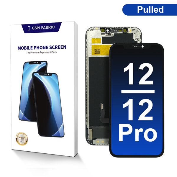 For iPhone 12/ 12 Pro-LCD Display Module Pulled- Black