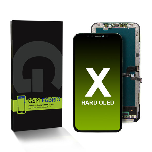 For iPhone X Display Module Hard Oled- Black