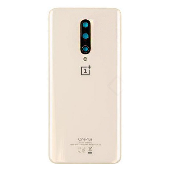 OnePlus 7 Pro-Battery Cover Pulled- Almond