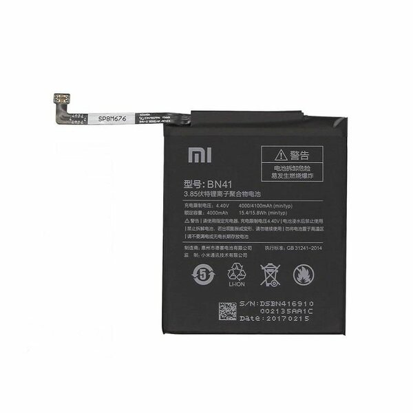 Xiaomi Redmi Note 4-Battery BN41- 4100mAh