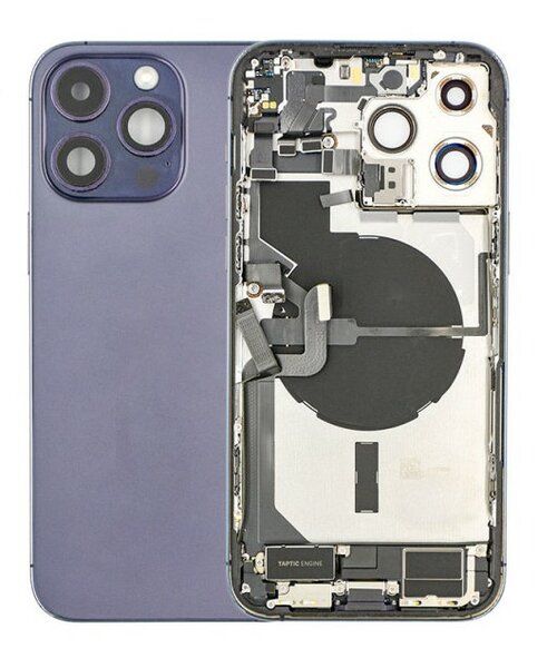 For iPhone 14 Pro Middle Frame Pulled (A) Complete With Parts (No Battery)- Purple