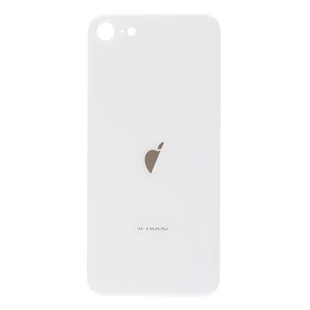 For iPhone 8 Back Glass- Silver