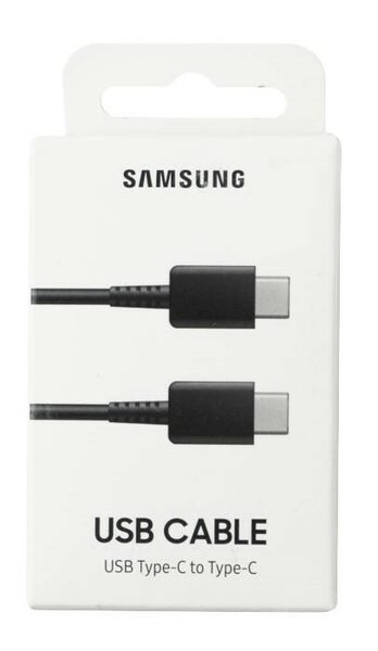 Samsung C To C Cable EP-DA705BBEGWW Black- EU Blister