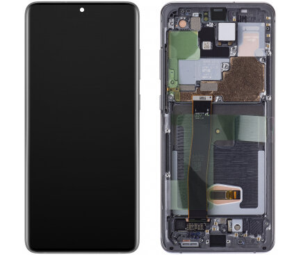 Samsung Galaxy S20 Ultra SM-G988F-Display Complete (No Camera)- Cosmic Grey
