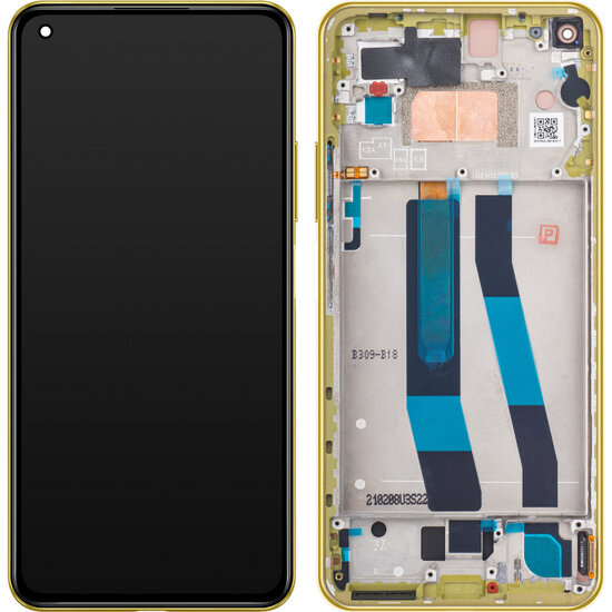Xiaomi Mi 11 Lite 5G-LCD Display Module- Yellow