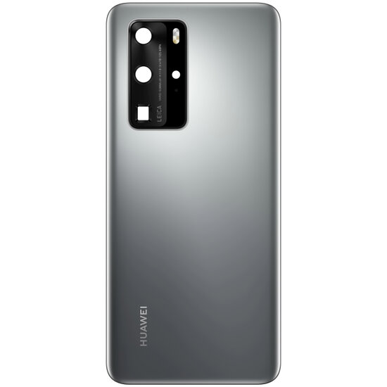 Huawei P40 Pro-Battery Cover- Silver