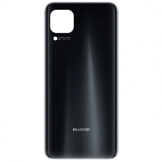 Huawei P40 Lite-Battery Cover- Black 