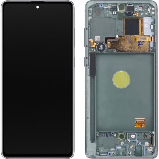 Samsung Galaxy Note 10 Lite-SM-N770-LCD Display Module- Aura Glow/ Silver