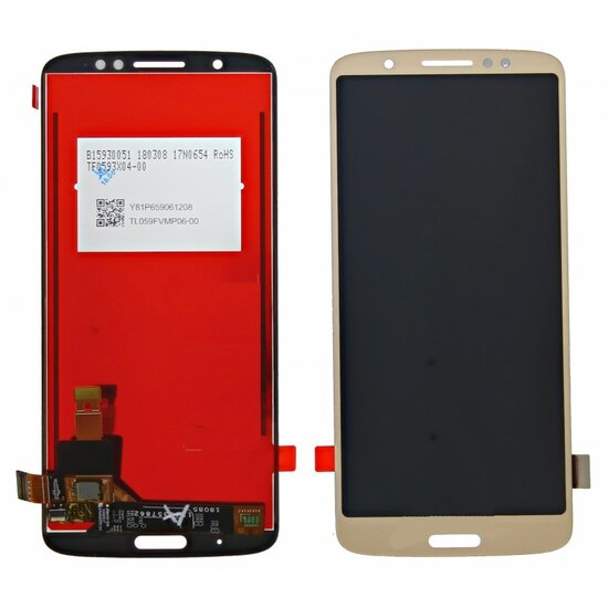 Motorola Moto G6 Plus-Display + Digitizer module- Gold