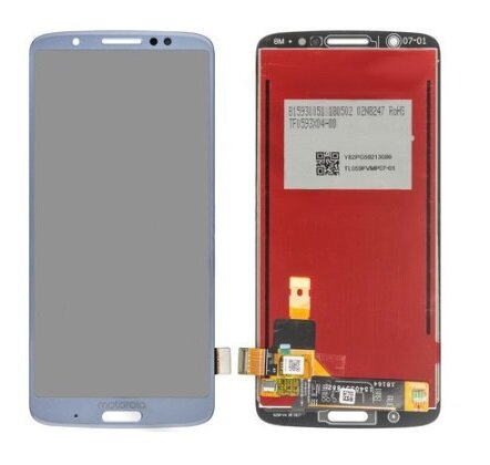 Motorola Moto G6 Plus-Display + Digitizer- Nimbus blue