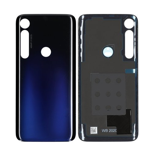 Motorola Moto G8 Plus-Battery Cover- Blue