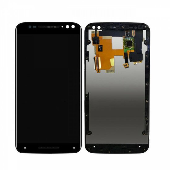 Motorola Moto X Style-Display + Digitizer + Frame- Black
