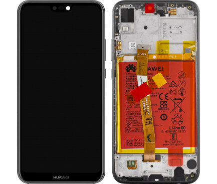 Huawei P20 Lite LCD Display Module + Battery- Black