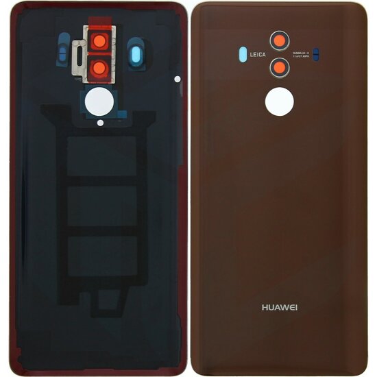 Huawei Mate 10 Pro-Battery Cover- Mocha Brown