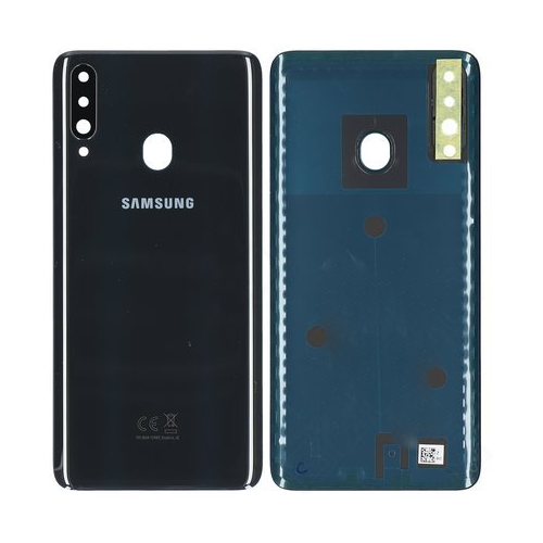 Samsung Galaxy A20S SM-A207F-Battery Cover- Black