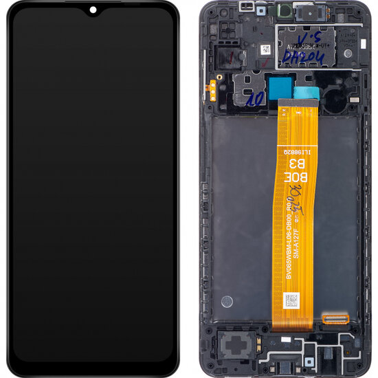 Samsung Galaxy A12S (Nacho)-LCD Display Module - Black