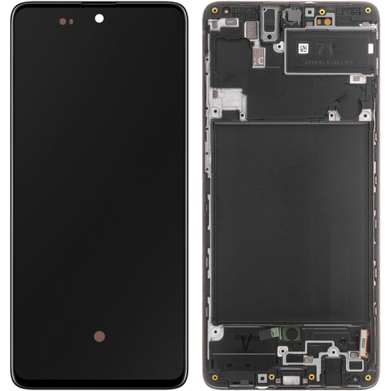 Samsung Galaxy A71 SM-A715F-LCD Display Module- Black