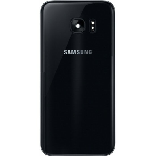 Samsung Galaxy S7 Edge SM-G935F-Replacement Battery Cover- Black