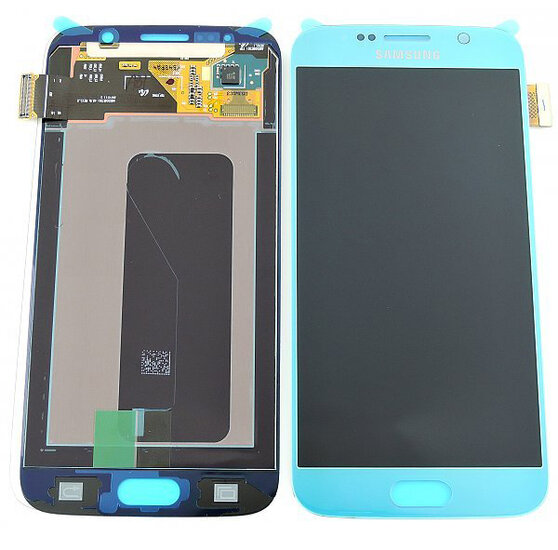 Samsung Galaxy S6 SM-G920F-LCD Display Module- Blue