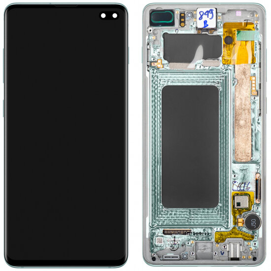 Samsung Galaxy S10 Plus G975F-LCD Display Module- Prism Green gh82-18834e