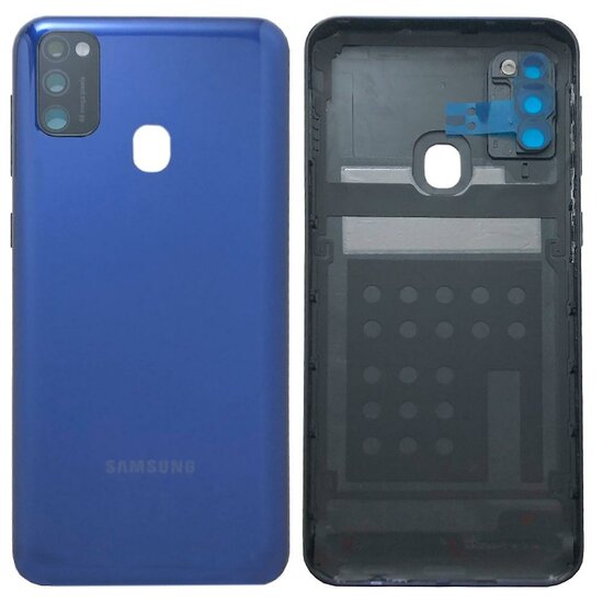 Samsung Galaxy M21 SM-M215F-Battery Cover- Blue