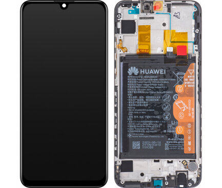 Huawei P Smart 2019 -LCD Display Module + Battery- Black